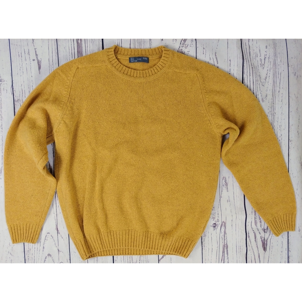 Zara Mustard Yellow Sweater